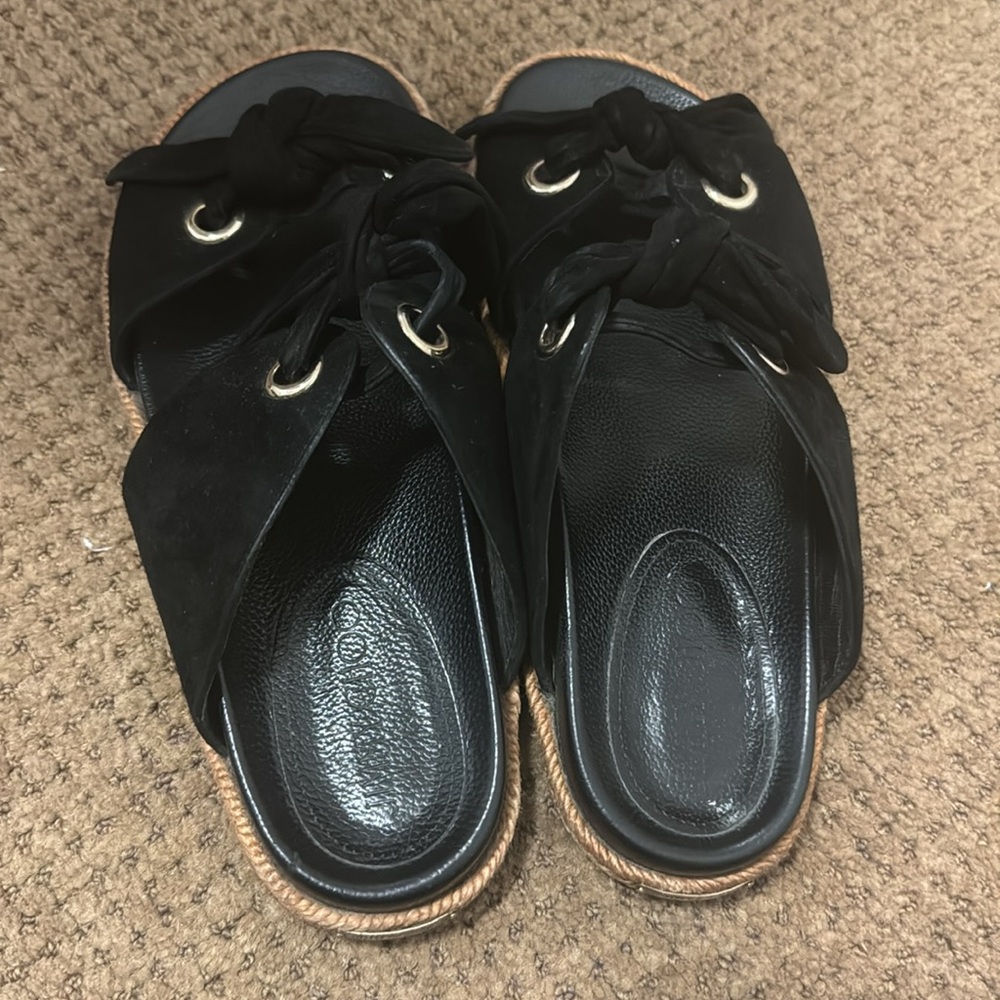 Jimmy Choo Nixon Suede Slides - Picture 3 of 5